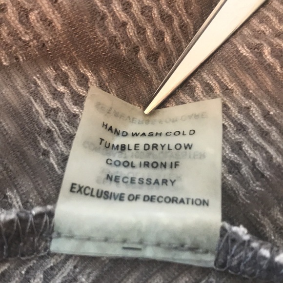 NWT Stitchfix Pixley Gray Millie Textured Knit Dress Size Small - Picture 12 of 16